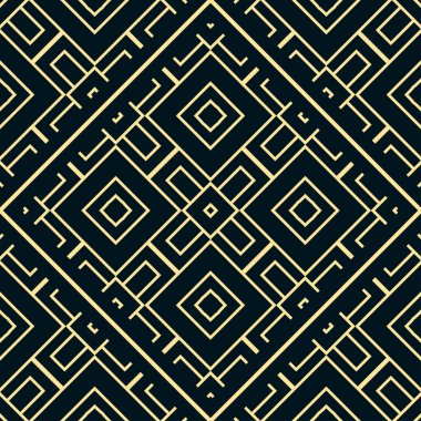 art deco dikişsiz desen