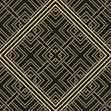 art deco dikişsiz desen