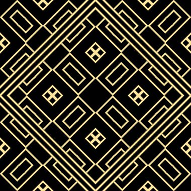 art deco dikişsiz desen