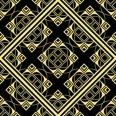 art deco dikişsiz desen