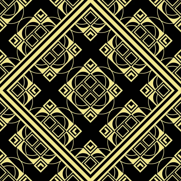 Art Deco seamless pattern — Stock Vector