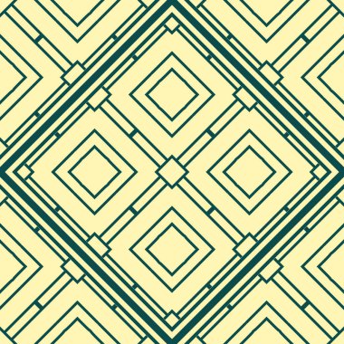 art deco dikişsiz desen