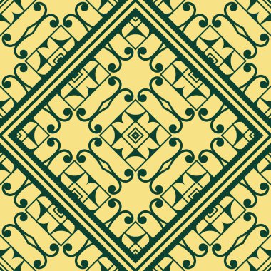 art deco dikişsiz desen