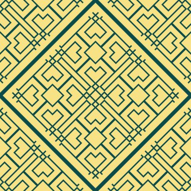 art deco dikişsiz desen