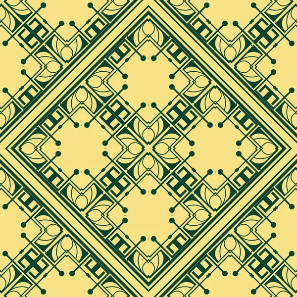 Art Deco seamless pattern — Stock Vector