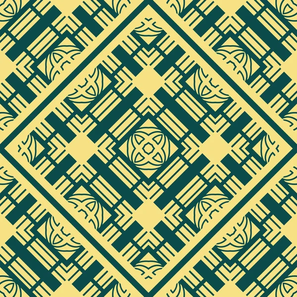 Art Deco seamless pattern — Stock Vector