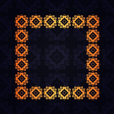 Art Deco kenarlık çerçevesi