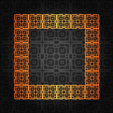 Art Deco kenarlık çerçevesi