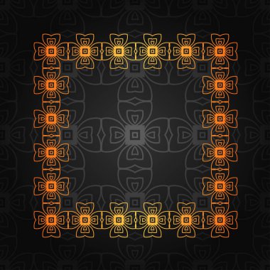 Art Deco kenarlık çerçevesi