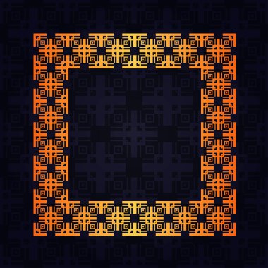 Art Deco kenarlık çerçevesi