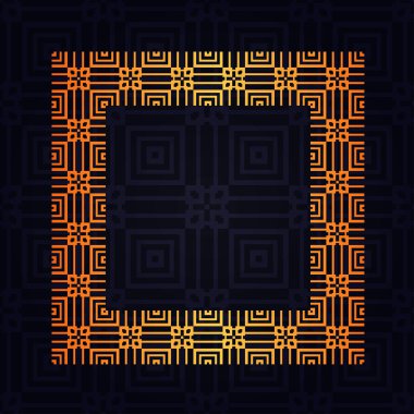 Art Deco kenarlık çerçevesi