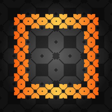 Art Deco kenarlık çerçevesi