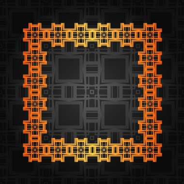 Art Deco kenarlık çerçevesi