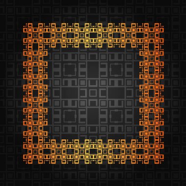 Art Deco kenarlık çerçevesi