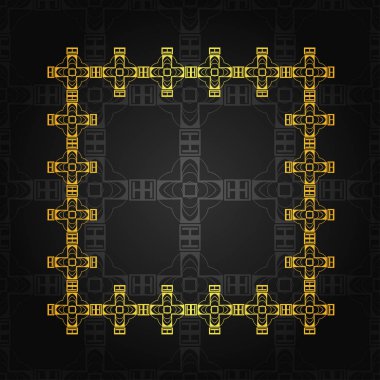 Art Deco kenarlık çerçevesi