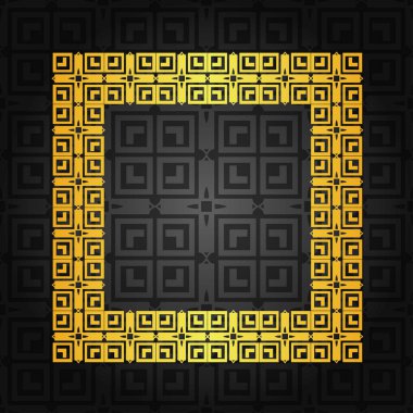 Art Deco kenarlık çerçevesi