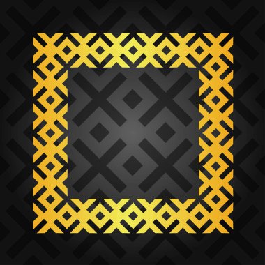 Art Deco kenarlık çerçevesi