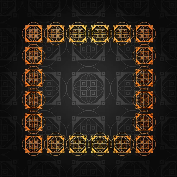 Art Deco kenarlık çerçevesi