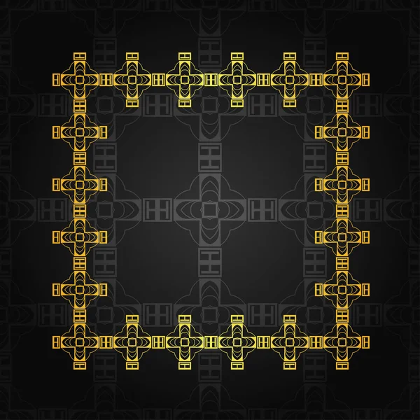 Art Deco kenarlık çerçevesi