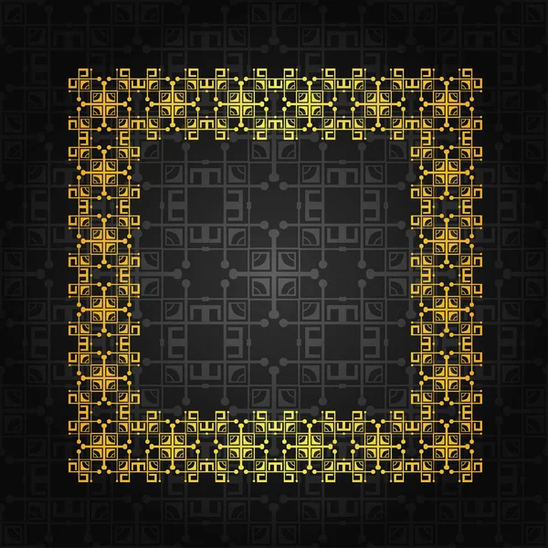 Art Deco kenarlık çerçevesi