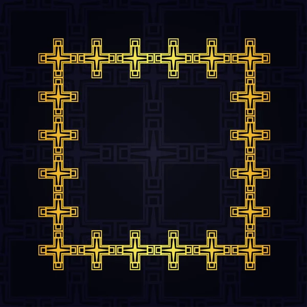 Art Deco kenarlık çerçevesi