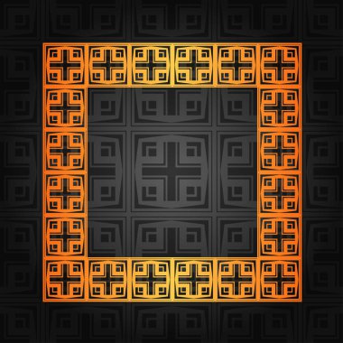 Art Deco kenarlık çerçevesi