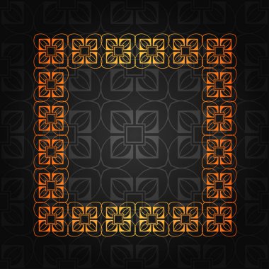 Art Deco kenarlık çerçevesi