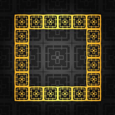 Art Deco kenarlık çerçevesi