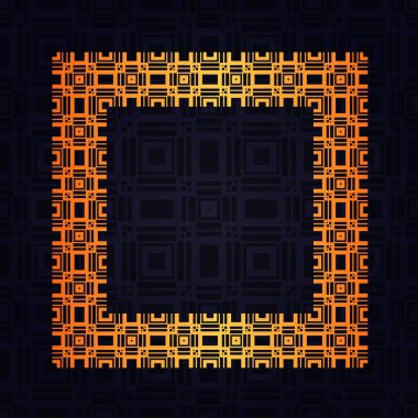 Art Deco kenarlık çerçevesi