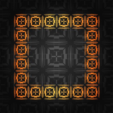 Art Deco kenarlık çerçevesi