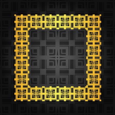 Art Deco kenarlık çerçevesi