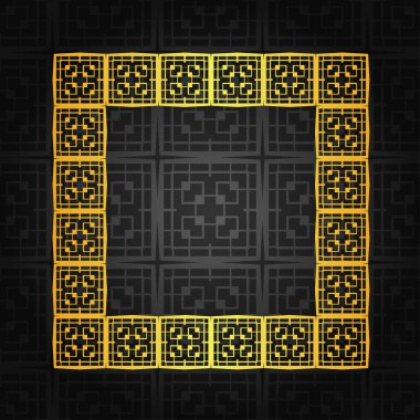 Art Deco kenarlık çerçevesi