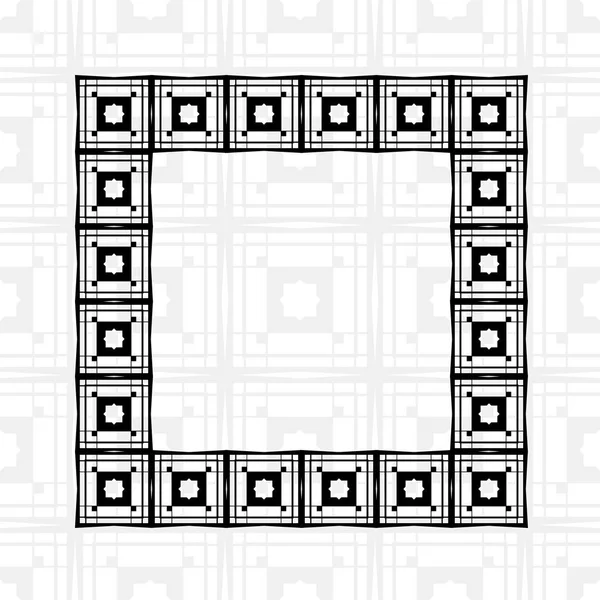아트 데코 경계 프레임 — 스톡 벡터