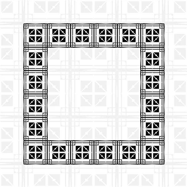 Quadro de fronteira Art Deco — Vetor de Stock