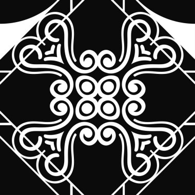 art deco dikişsiz desen