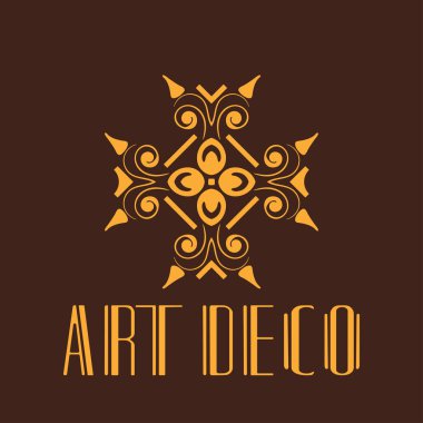 Modern Art Deco Logosu