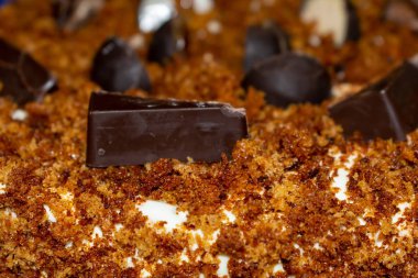 tatil tablo üzerinde yeni yıl tatil için pasta