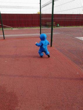 bariyer mavi sınır çocuklar rahat giyim çocuk çocukluk gün çit tam uzunlukta masumiyet boş zaman etkinliği tarzları