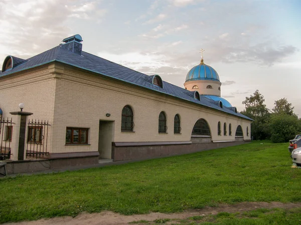 Inbyggd Struktur Arkitekturen Byggnaden Exteriör Himlen Moln Förlägger Dyrkan Dome — Stockfoto