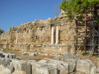 Eskiçağ tarihi geçmiş mimari eski harabe medeniyet seyahat hedefleri doğa gökyüzü katı yapılı yapı gün 