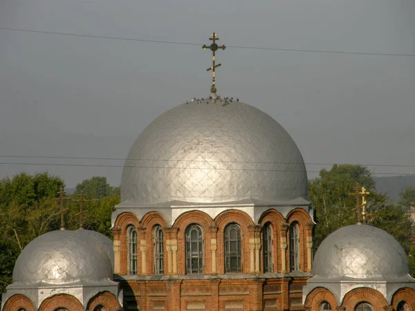 Cúpula Estrutura Construída Arquitetura Construção Exterior Religião Arco Céu Não — Fotografia de Stock