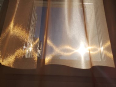 güneş ışığı gölge pencere kapalı doğa güneş ışıklı lens flare yarı saydam yakın çekim yok insanlar Tekstil gün perde. 