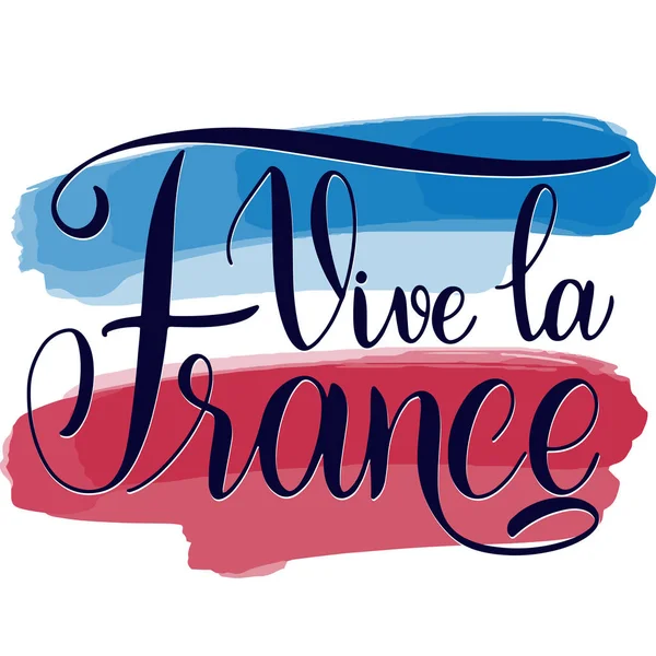 Bastille günü elle çizilmiş yazı.