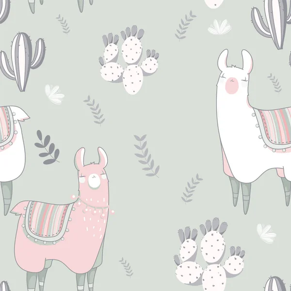 Lama çizgi film tarzı. 