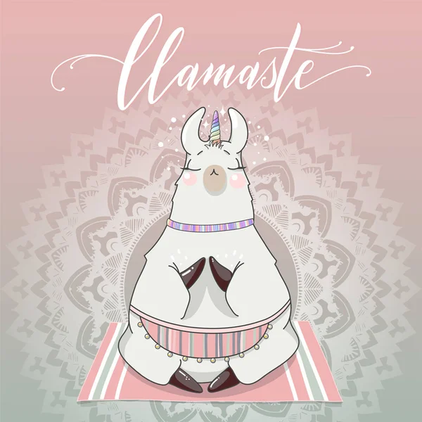 Lama çizgi film tarzı. 