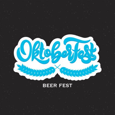 Oktoberfest vektör logo