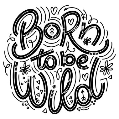 Karalama tarzında vahşi harfler olmak için doğmuş..