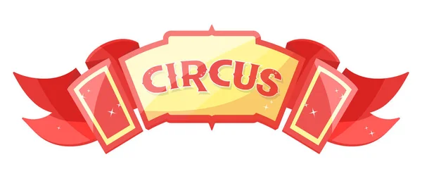 Zirkusband im Cartoon-Stil für Zirkusposter — Stockvektor