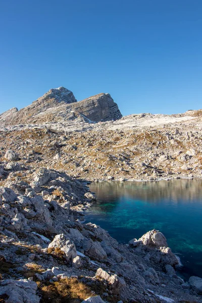 Colorido Lago Las Montañas — Foto de Stock