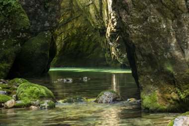 Kanyon Bistrica için yapılan Bohinj ışığında